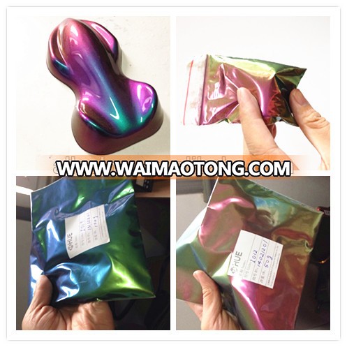 Chameleon pigment color shifting color changing