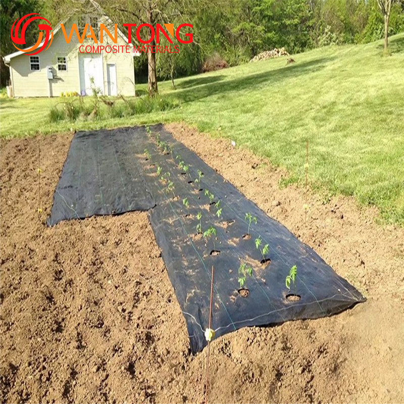 Agricultural Weed Control Fabric Mat Plastic Ground Cover