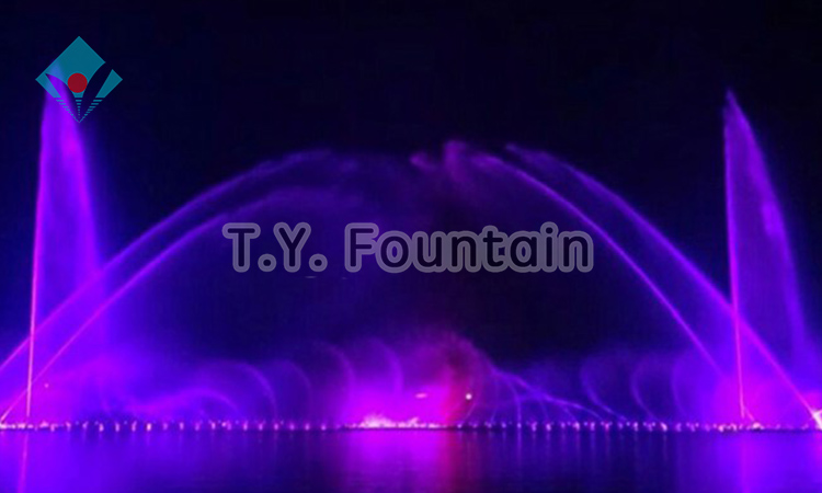 Outdoor Large Music Dancing Colorful Water Fountain