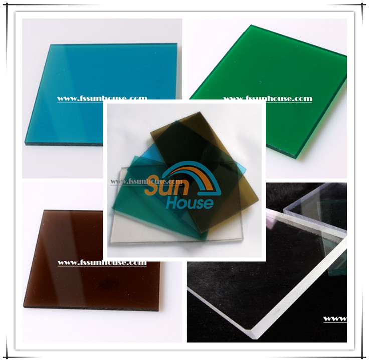 fog resistant Polycarbonate sheets 1.5mm 100% transparency