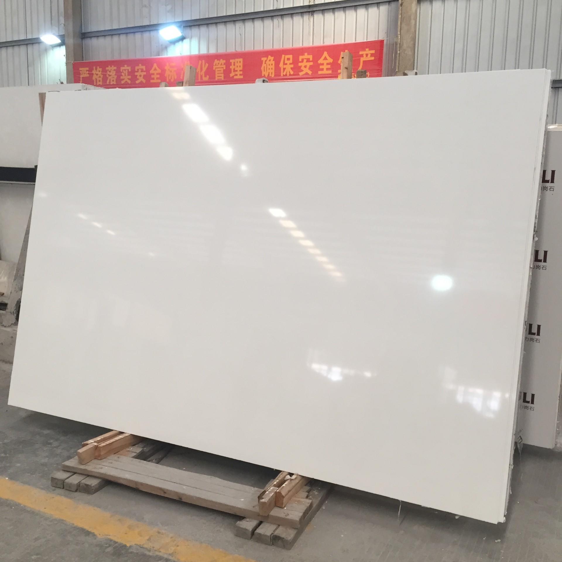 Manufactory of Culture Engineered Marble Artificial marble slabs snow white marble slabs