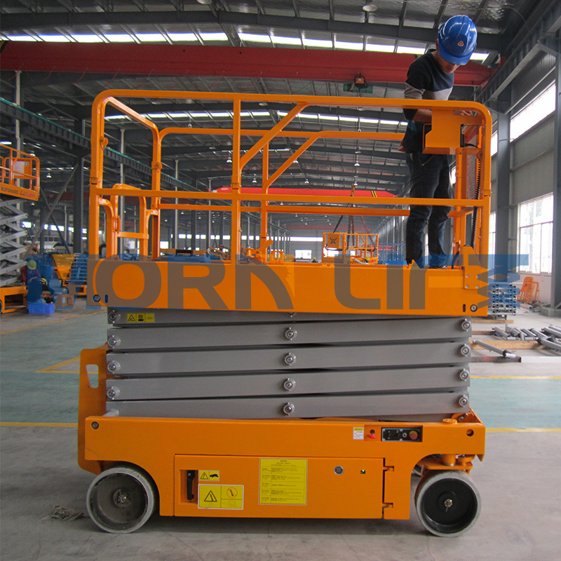 6m battery electric self propelled scissor lift aerial platform