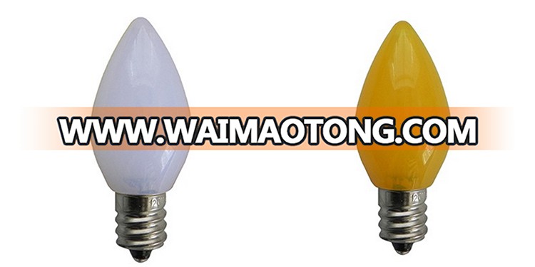 Wholesale  C7 Smooth Opaque SMD Christmas LED Bulbs for String Light