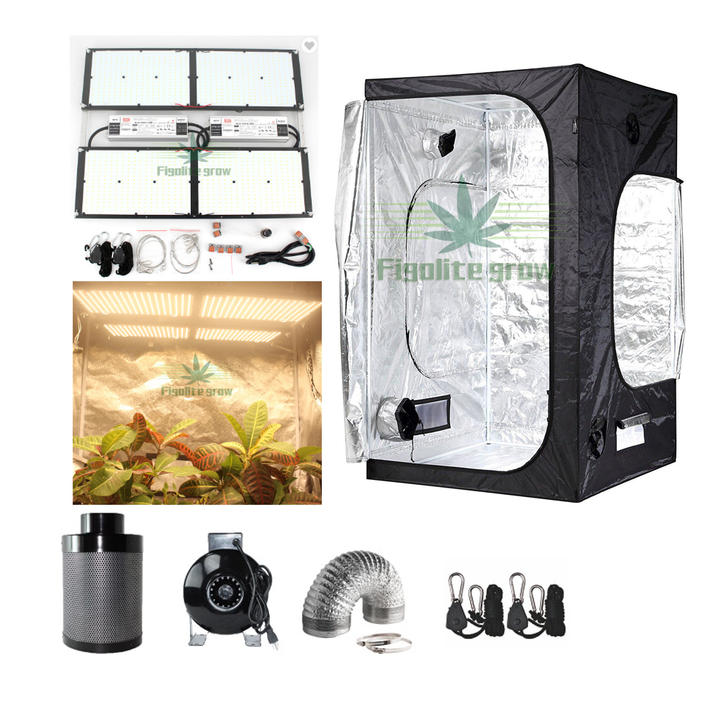 Indoor mushroom grow tent hydroponics complete kit 60x60x120