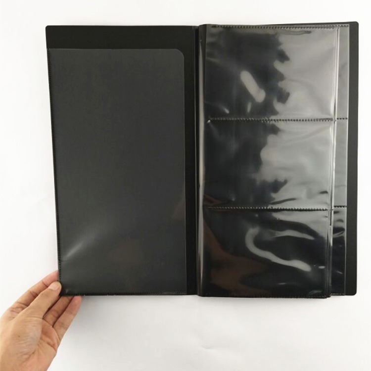 Black PP Photo Album for custom size with high quality (Manufactory)