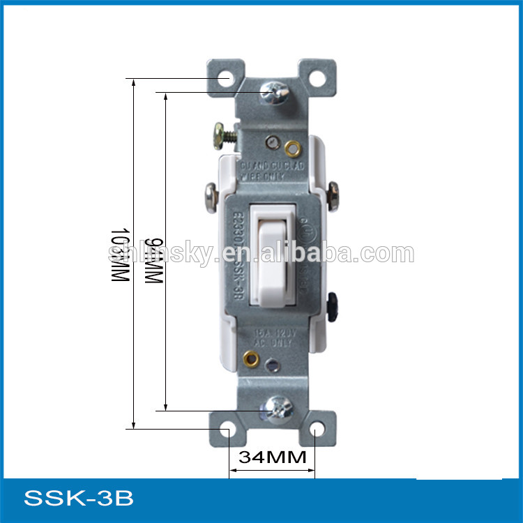 15a 120v america standard wall switch