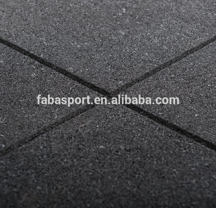 Factory price Rubber gym flooring Recycled Rubber Tiles