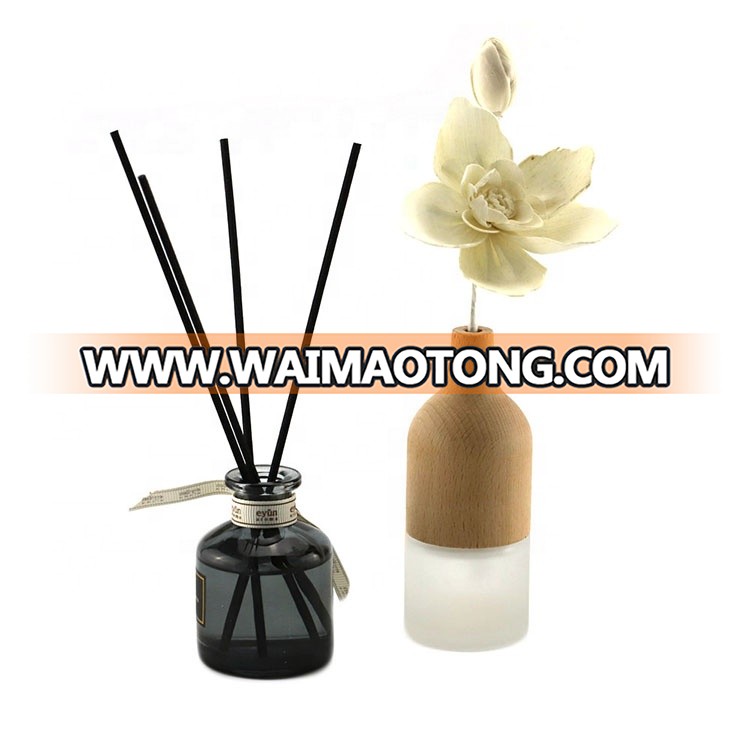 hot sale glass bottle aroma reed diffuser home perfume with custom gift box