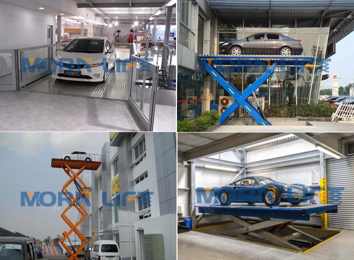 In ground heavy duty hydraulic car reciprocating conveyors & scissors