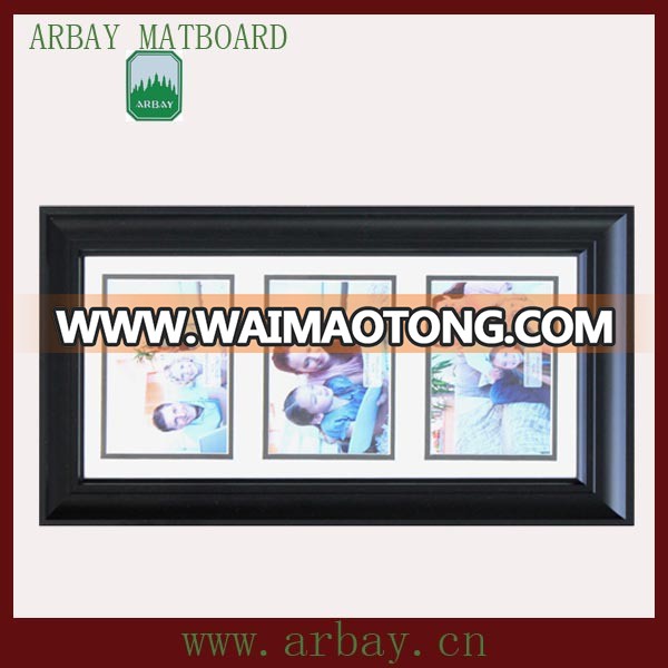 wholesale cream core multi openings mat board matboard mountboard for graduation photos