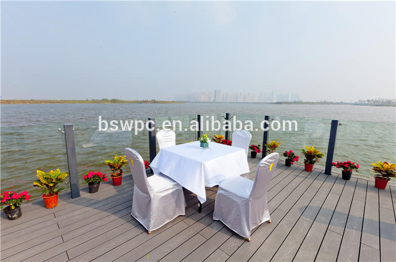 wood plastic composite decking