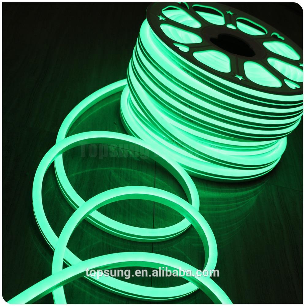 24v green led neon flex outdoor 11*18mm dome shenzhen factory