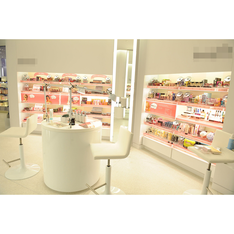 makeup shop displays fixtures manufacturer cosmetic store makeup mac display fixtures design