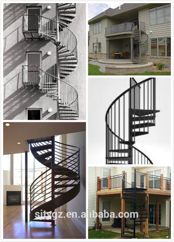 2019 Modern interior spiral staircase from Alibaba China supplier