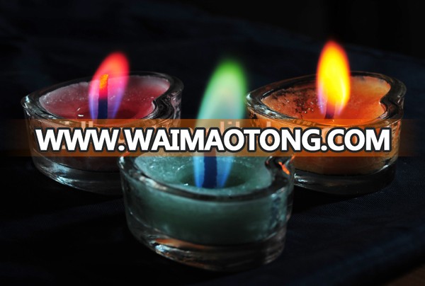 Romantic color flame tealight candles for wedding decoration