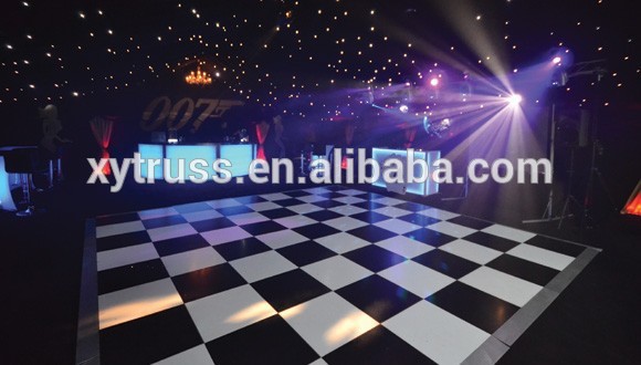 Best Popular black and Event portable dance floor