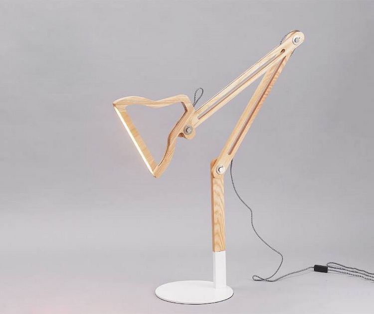 Factory Price Wooden Standing  Decorative Floor Lamp for livingroom and bedroom