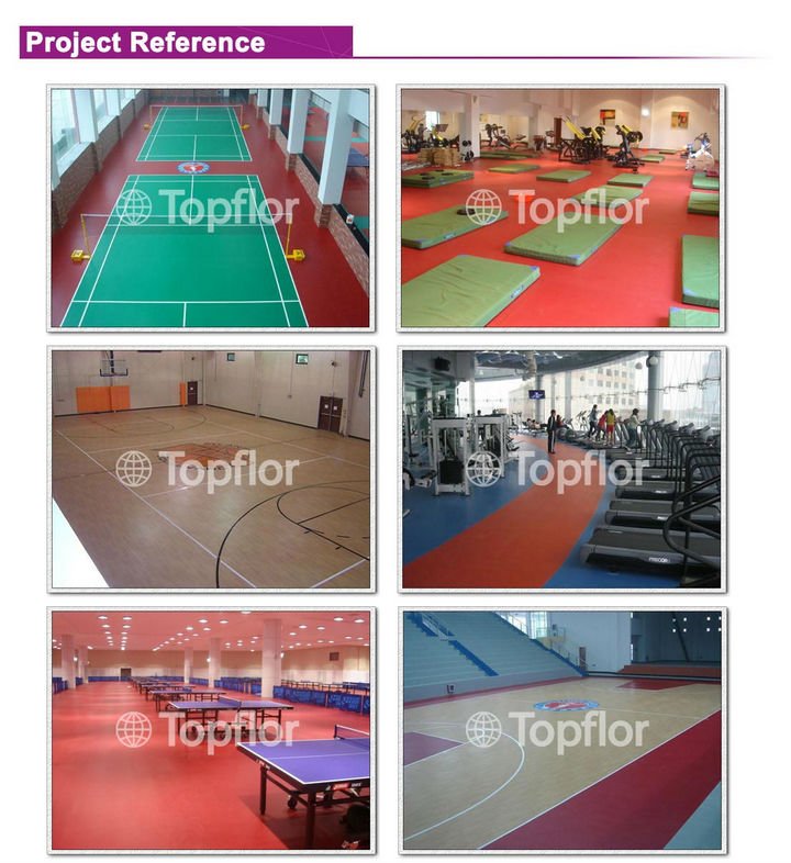 PVC Fitness Floor/Fitness Carpet for Gym