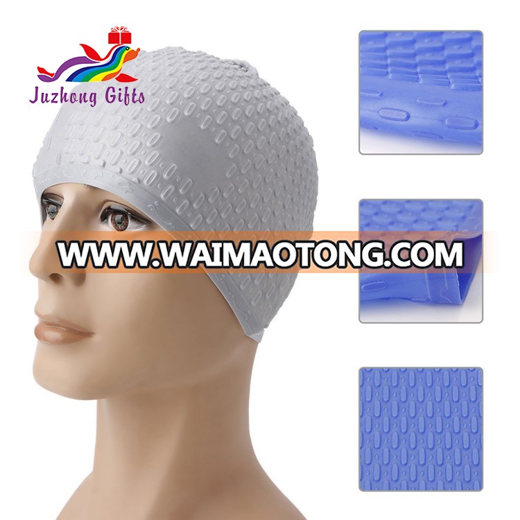 Promotional 100% Silicone Swim Caps For Water Sports