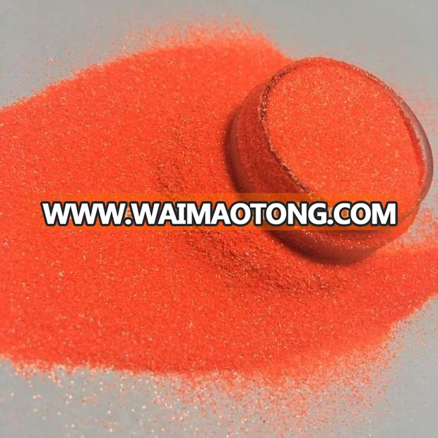 hot selling new colors fluorescent cosmetic glitter