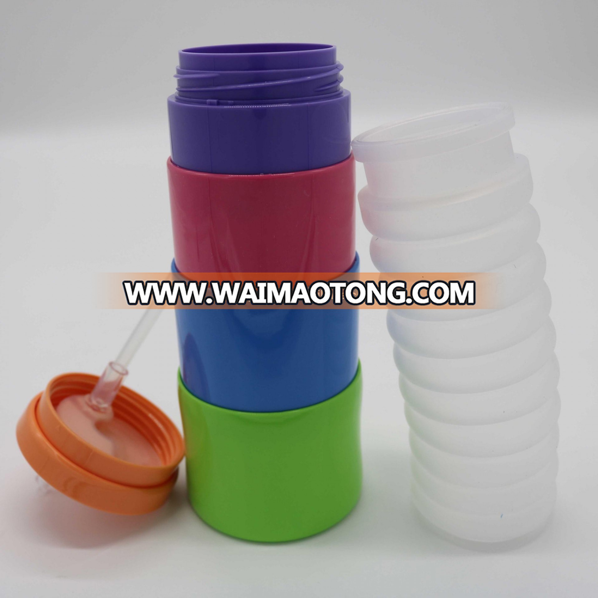 FDA collapsible water bottle, LFGB foldable water bottle, Reach silicone water bottle