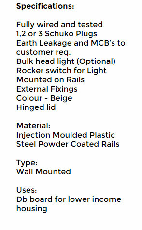 Ready Board Box Small Power Distribution Board