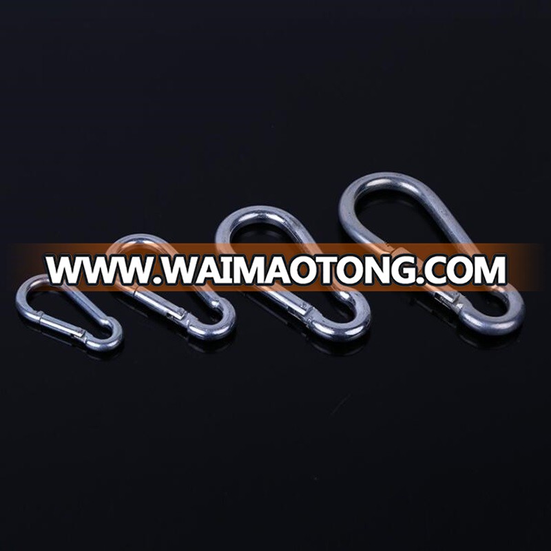 HXY High Quality 304/316 Stainless Steel Carabiner Spring Snap Hooks For Industry