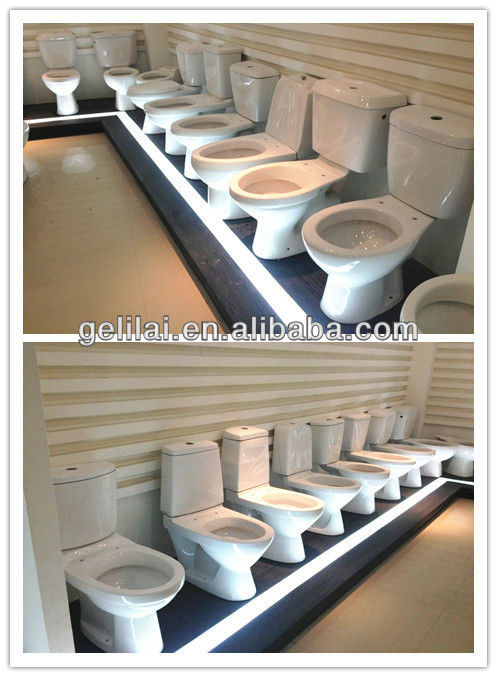 Two Piece Newly Design Ceramic Luxury Toilet Bowl