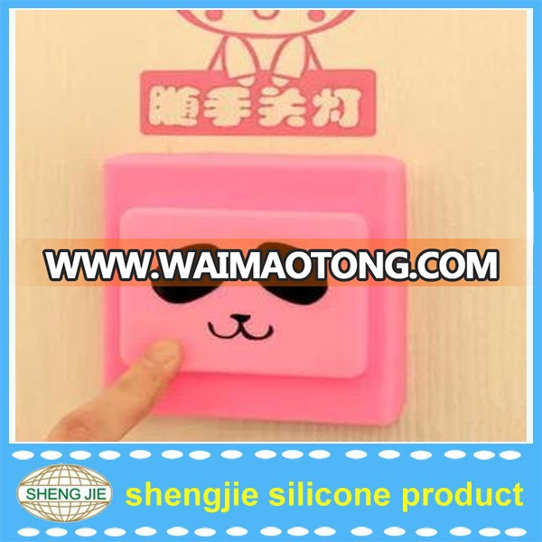 Silicone Light Switch Covers Protector Decoration Locking Switch Cover