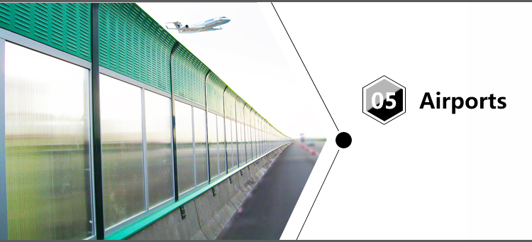 environmental acoustic sound panel  highway sound barrier wall noise barrier manufacturer( ISO9001:2008)