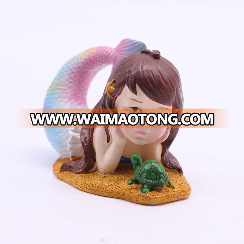 wholesale resin three little mermaids  statue for indoor decoration