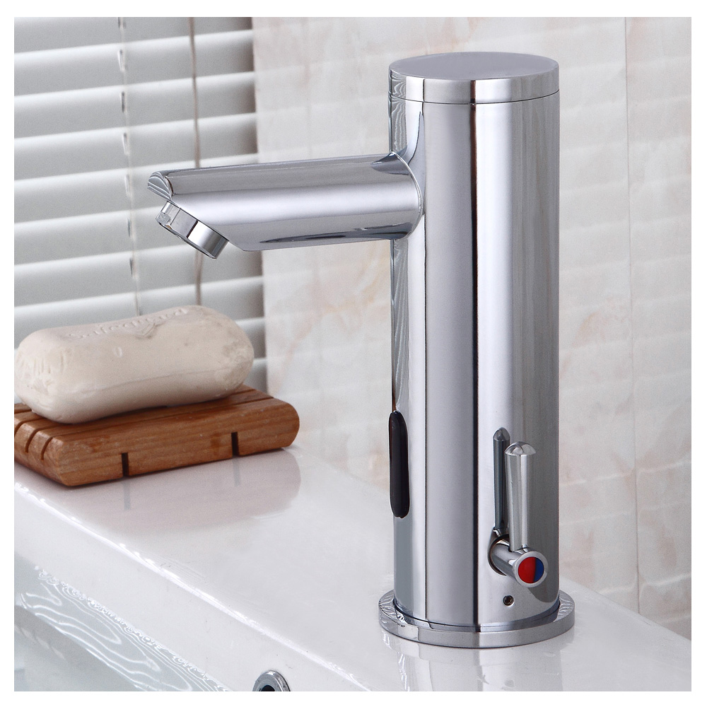 Koen 2019 popular brass hot cold automatic faucet sensor water tap