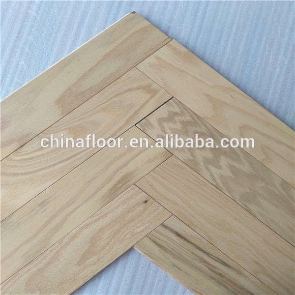 High quality Fishbone Engineered oak wood parquet flooring