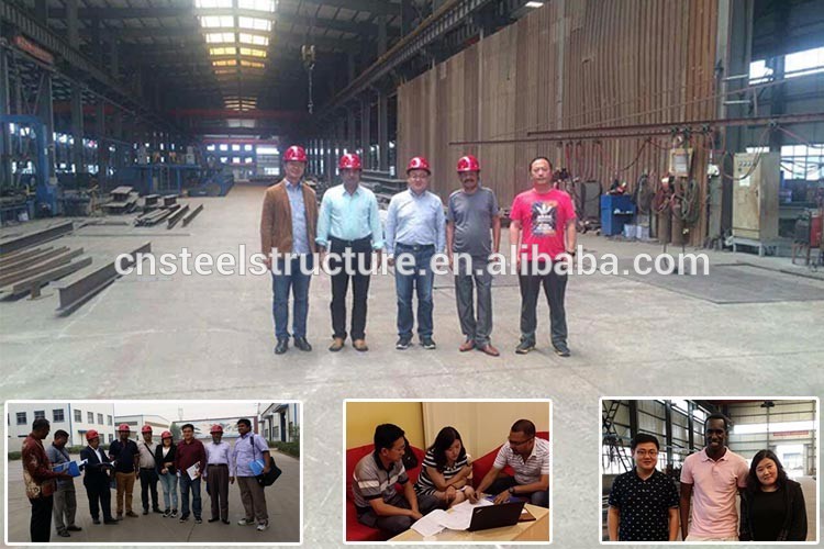 High quality prefabricated heavy steel structure buildings steel structure workshop