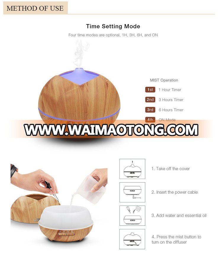 Car humidifier wooden diffuser with good price