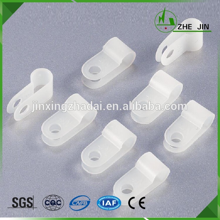 Zhe Jin 2016 China Alibaba Online Shopping Pvc Plastic Nylon Cable Clamps