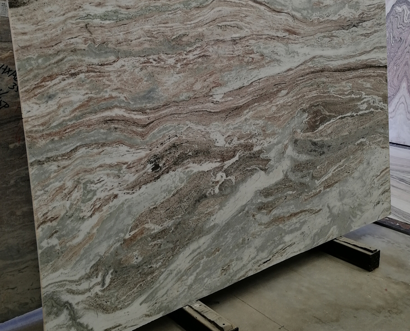 New palissandro blue wooden vein  marble slabs