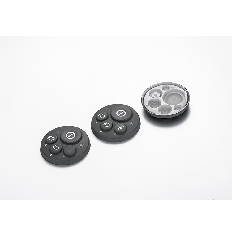 Custom made silicone rubber button silicon keypad carbon pills