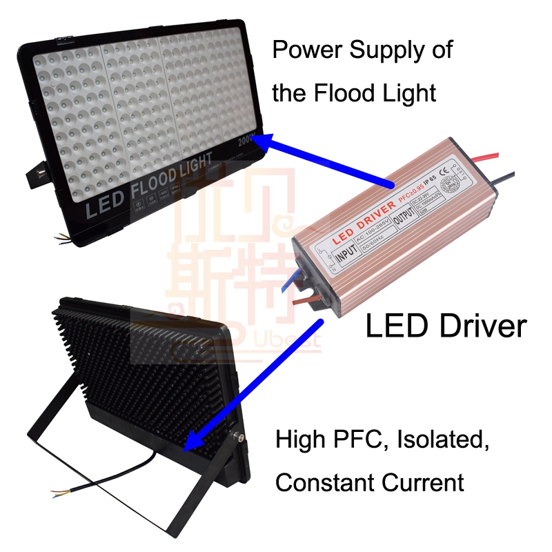 Youbeisyte manufacturer housing Full Aluminous 1500mA IP67 waterproof power supply 50W led driver 26v