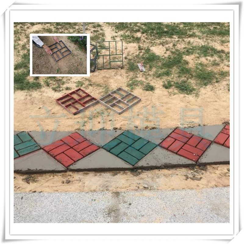 Plastic Product Material and Blowing Mould Shaping Mode Pavement Mold