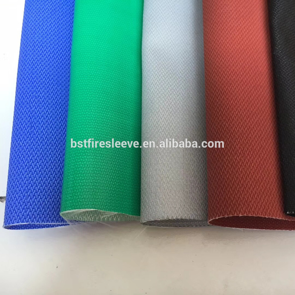 High Temperature Fabrics Heat Treated Fiberglass Cloth with Wire