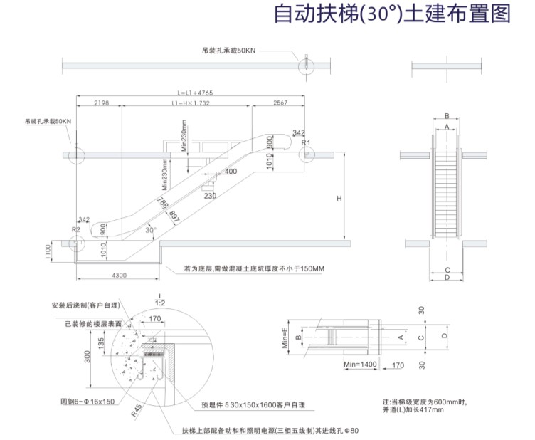 Smooth Running Safe China Escalator Residential