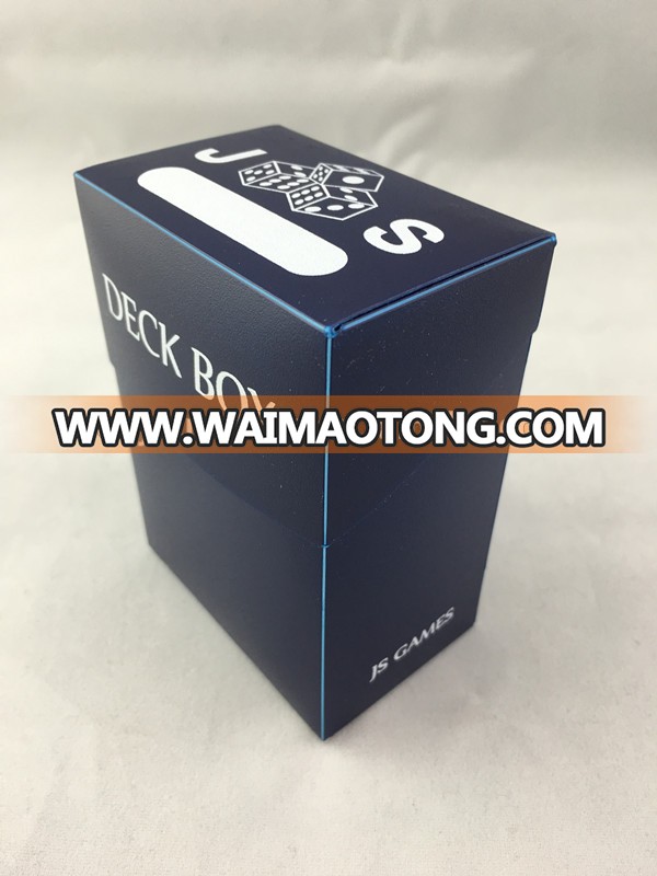 PP solid deck box for wholesale and retail MTG/TCG Dongguan factory