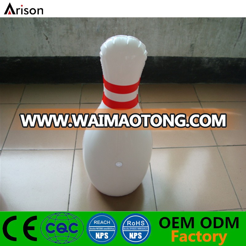 Inflatable promotional bowling ball for promotional toys