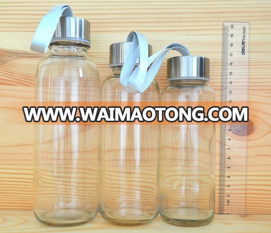 Hot sale new design different size travel glass bottle