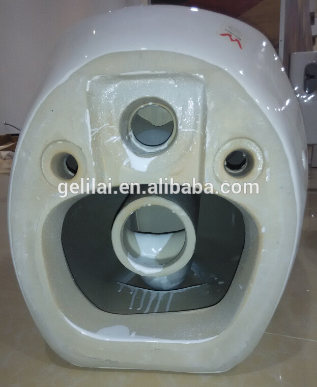 Hot Selling Ceramic Wall Hung Egg Shaped Toilet