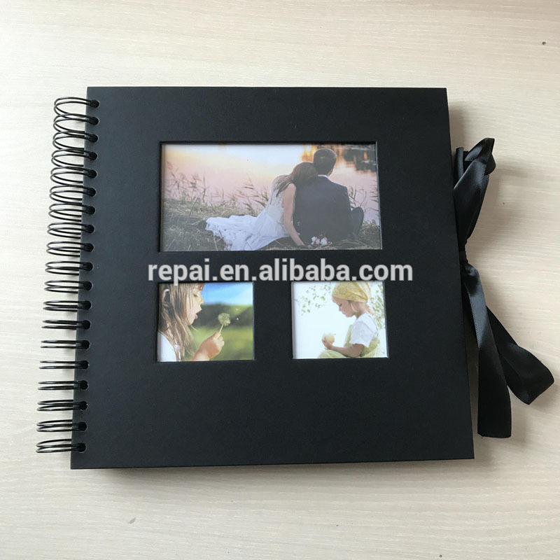 photo album sprial photo book DIY scrapbook wedding baby album