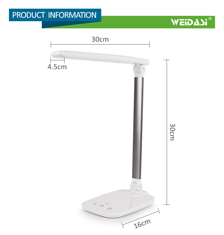 adjustable light led table rechargeable lamp desk for reading