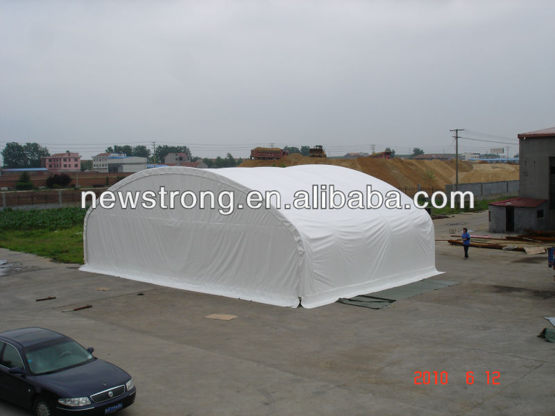 Trussed Steel PVC Aircraft Hangar