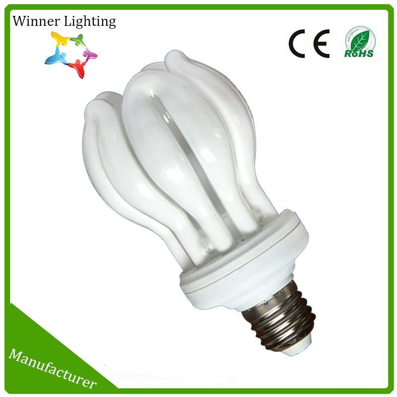 18w 30w 65w 85w Lotus Lamp Energy Saving CFL Light E27 Christmas CFL Bulb